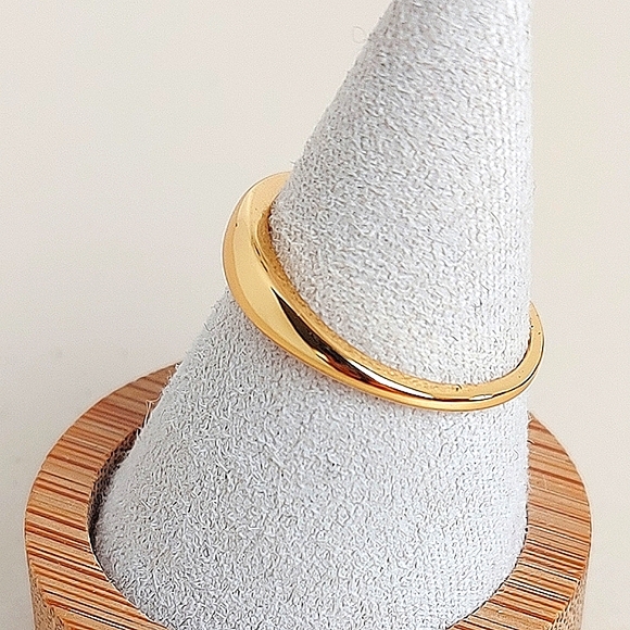 Engraved "You are always‎ on my mind" Minimalist 925 Sterling Silver Ring. - Picture 10 of 16